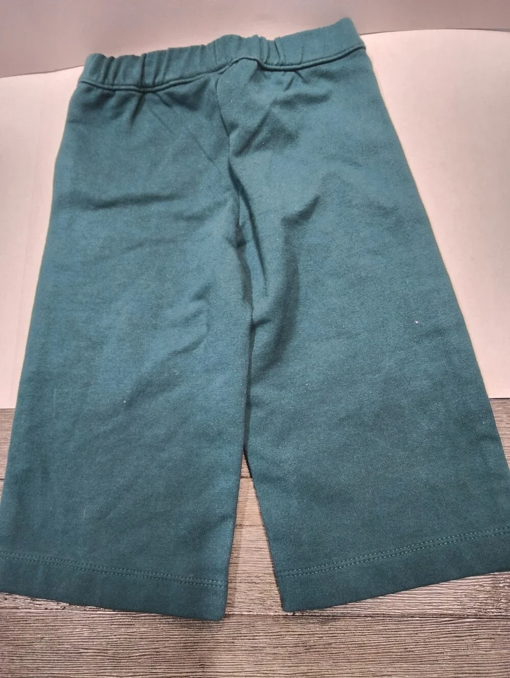 Nwot Janie And Jack Baby Size 18/24 Months Green Athletic Pants with Side Stripe